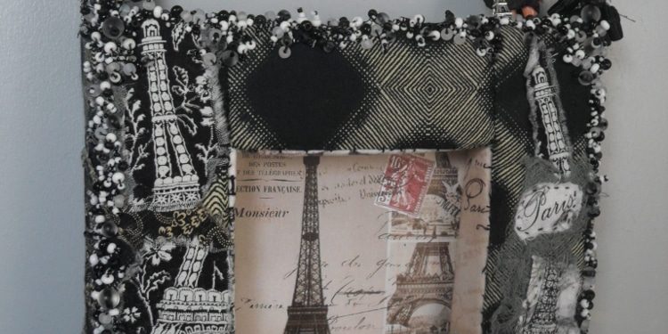 Broder un cadre photo blog