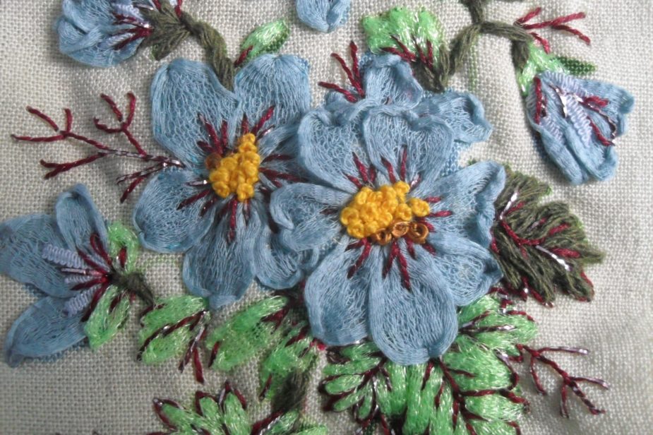Broder un bouquet (1)