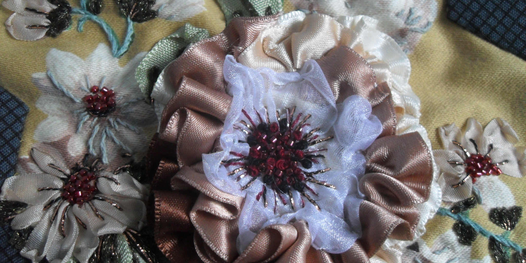 broder un bouquet défi