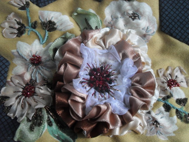 broder un bouquet défi