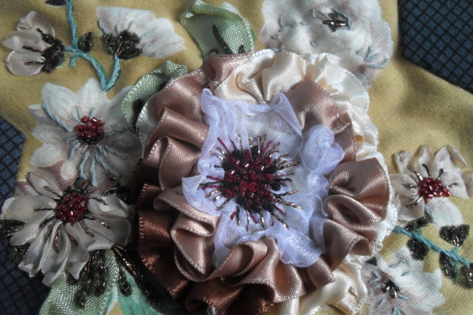 broder un bouquet défi