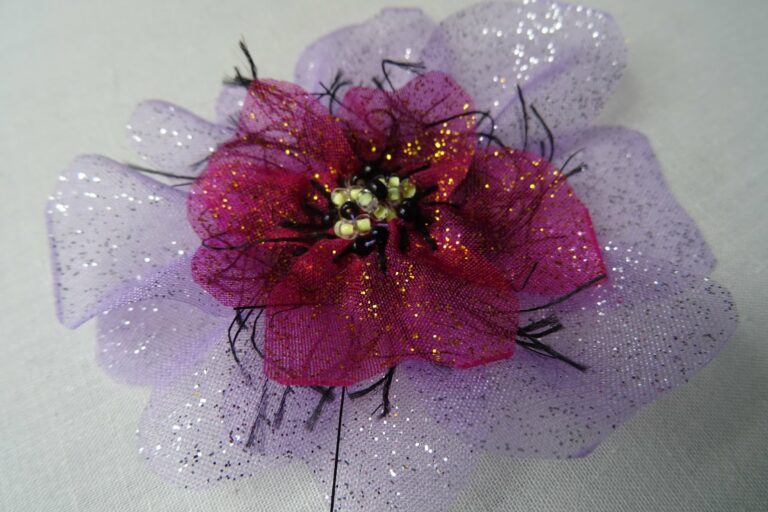 Tuto gratuit fleur en volume