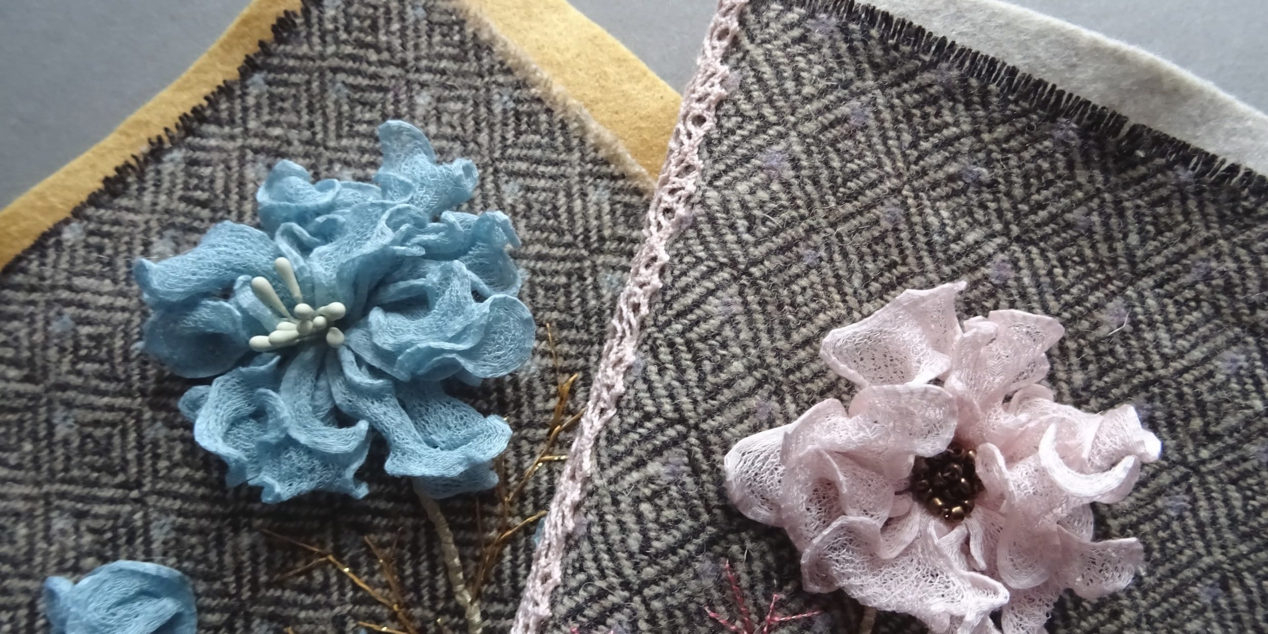 Cours broderie embellissement Fils et Fantaisies