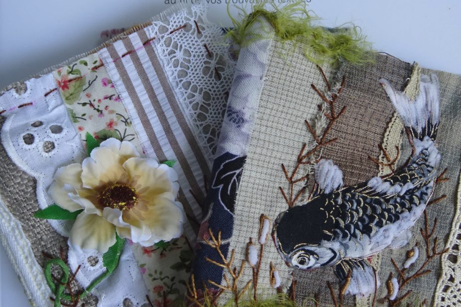 souvenirs brodés mes carnets