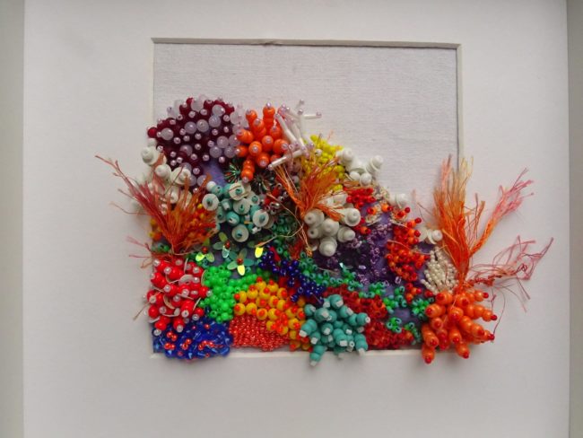 Voeux 2023 - biodiversité, Fils et fantaisies - perlage, broderie d'embellissement et créative