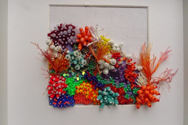 Voeux 2023 - biodiversité, Fils et fantaisies - perlage, broderie d'embellissement et créative