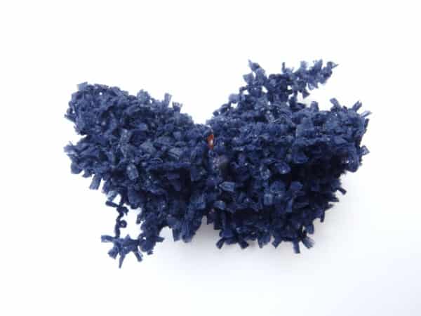 Fil Hydrangea bleu marine fil fantaisie pour broderie d'embellissement ou broderie créative