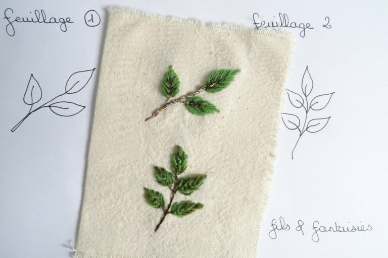 feuillage n°2 Fils et Fantaisies