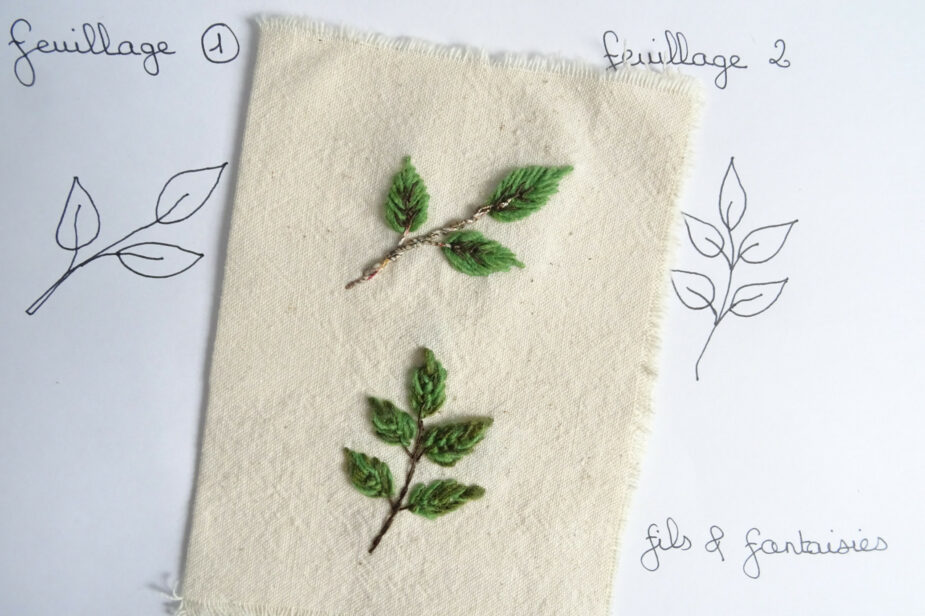 feuillage n°2 Fils et Fantaisies