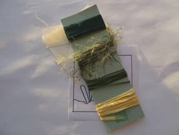 Rouleau une année fleurie - Février - assortiment - Fils et Fantaisies - Broderie d'embellissement ou broderie créative ou broderie fantaisie