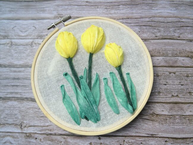 broder des tulipes – Fils et Fantaisies broder des tulipes - broderie d'embellissement ou broderie créative - Fils et Fantaisies