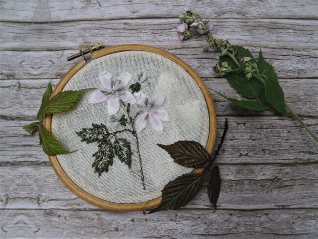Tuto. Broder des ronces - Fils et Fantaisies Broderie fantaisie ou d'embellissement ou créative