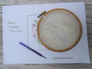 broder des coquelicots - Fils et Fantaisies - Broderie fantaisie