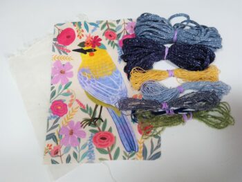 Assortiment Broder un iseu fantaisie broderie fantaisie ou broderie d'embellissement ou broderie créative
